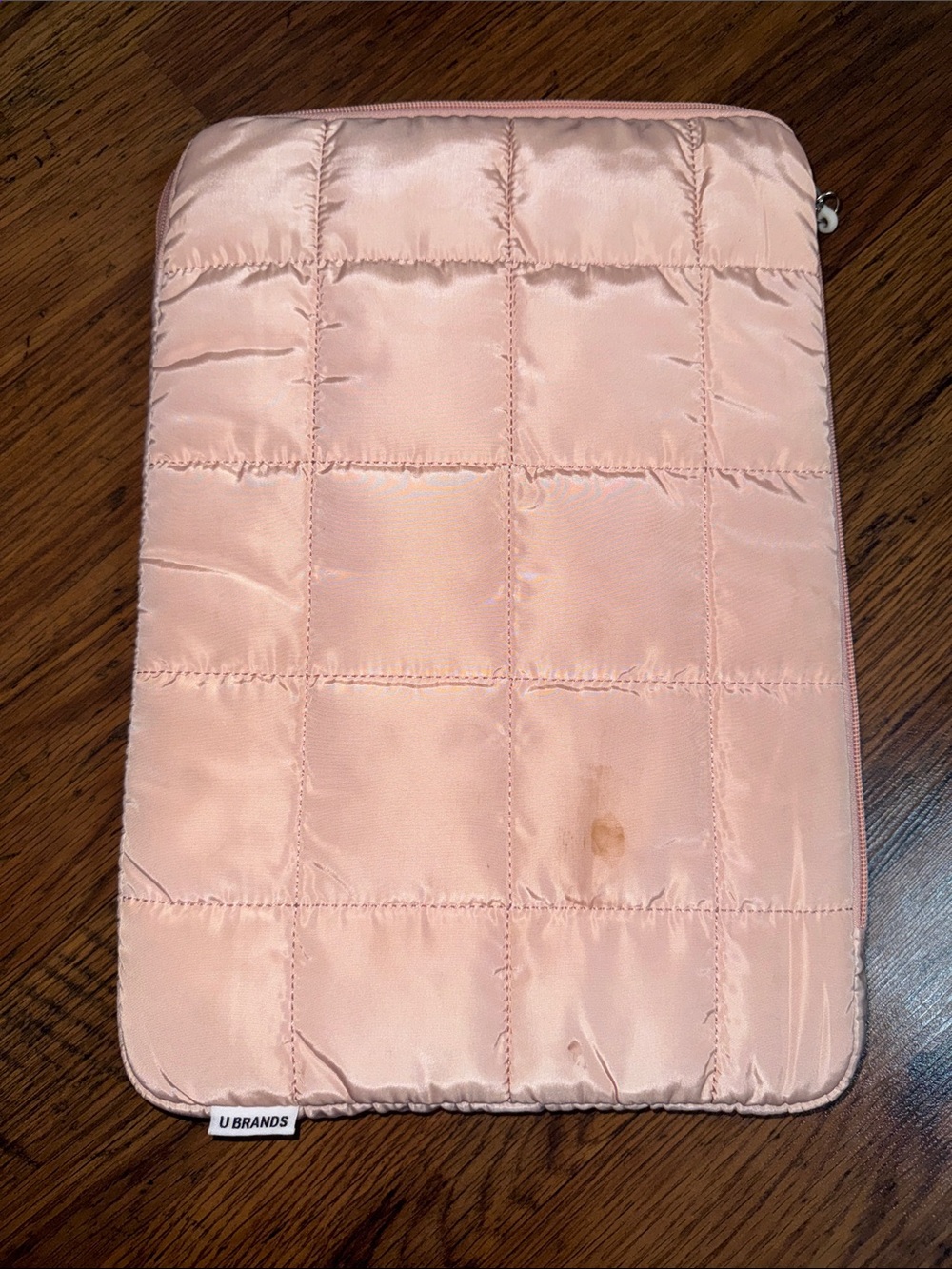 Pink Quilted 15” Laptop Sleeve 38.B2